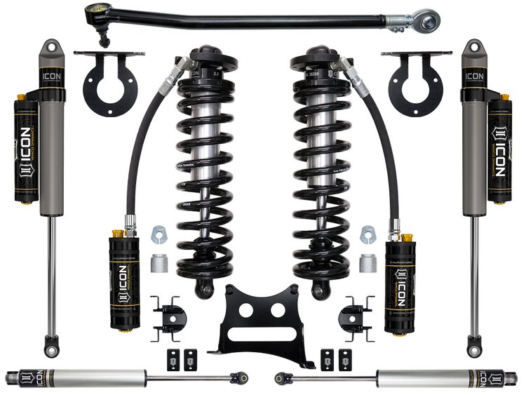 2017-UP FORD F-250/F-350 2.5-3 in. LIFT STAGE 4 COILOVER CONVERSION SYSTEM