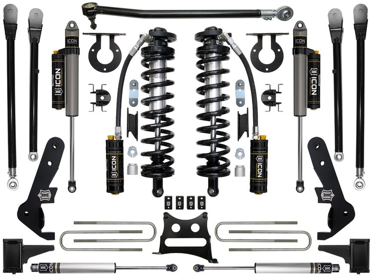 2017-UP FORD F-250/F-350 4-5.5 in. LIFT STAGE 5 COILOVER CONVERSION SYSTEM