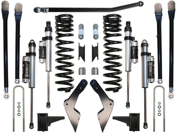 2008-2010 FORD F250/F350 4.5 in. LIFT STAGE 4 SUSPENSION SYSTEM
