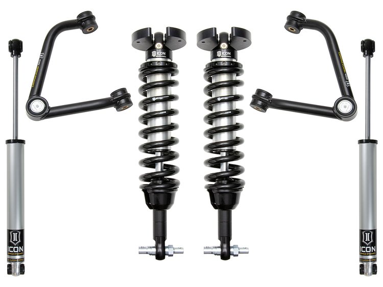2019-UP GM 1500 1.5-3.5 in. LIFT STAGE 2 SUSPENSION SYSTEM WITH TUBULAR UCA