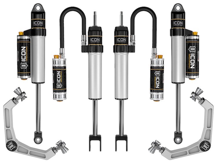 2020-UP GM 2500HD/3500 0-2 in. LIFT STAGE 3 SUSPENSION SYSTEM WITH BILLET UCA