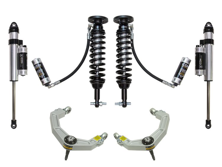 2014 FORD F150 4WD 1.75-2.63 in. LIFT STAGE 5 SUSPENSION SYSTEM WITH BILLET UCA
