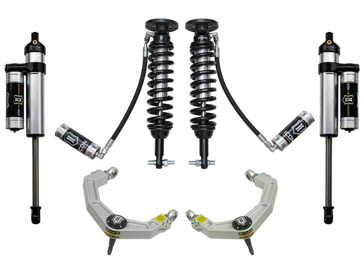 2014 FORD F150 2WD 1.75-2.63 in. LIFT STAGE 4 SUSPENSION SYSTEM WITH BILLETUCA