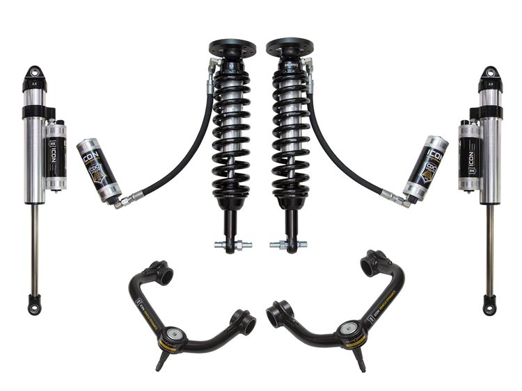 2014 FORD F150 2WD 1.75-2.63 in. LIFT STAGE 5 SUSPENSION SYSTEM WITH TUBULAR UCA