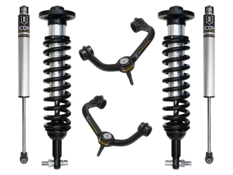 2015-2020 FORD F-150 4WD 0-2.63 in. LIFT STAGE 2 SUSPENSION SYSTEM WITH TUBULAR UCA