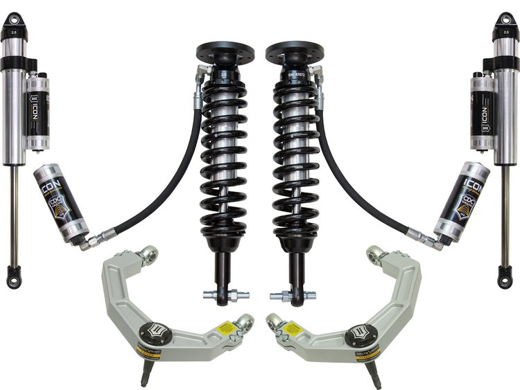 2015-2020 FORD F-150 4WD 2-2.63 in. LIFT STAGE 5 SUSPENSION SYSTEM W BILLET UCA