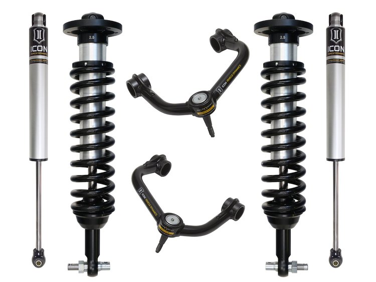 2015-2020 FORD F150 2WD 0-3 in. LIFT STAGE 2 SUSPENSION SYSTEM WITH TUBULAR UCA