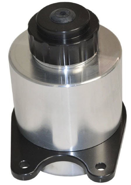 524361 Billet Aluminum Remote Reservoir (Dual Port)