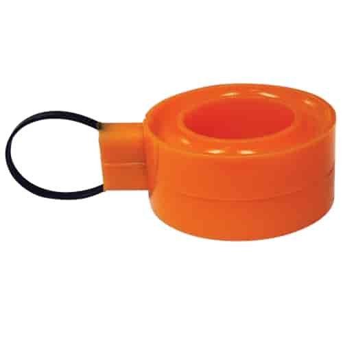 Medium Durometer Extra Thick Coil-Over Spring Rubber - Orange