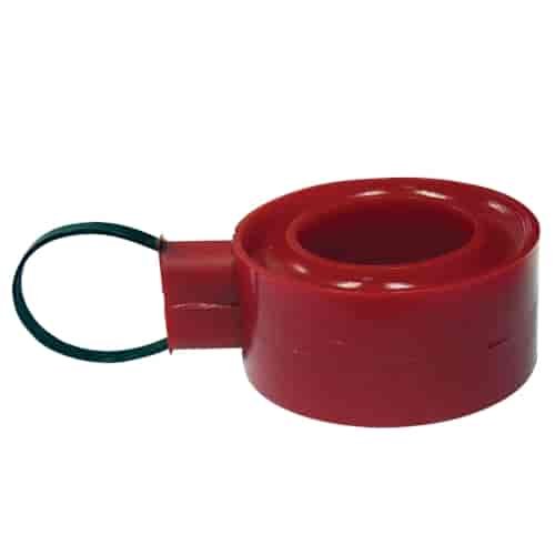 Hard Durometer Extra Thick Coil-Over Spring Rubber - Red