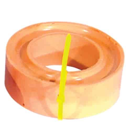 1 in. Medium Duromoter Speedthane Spring Rubber - White