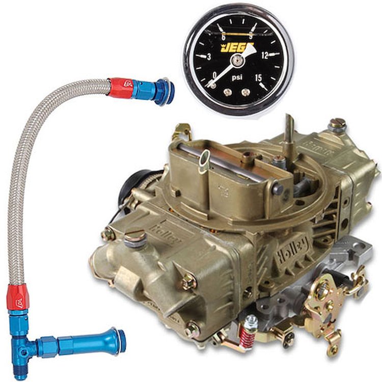 0-4777CEK Classic Double Pumper Carburetor With Electric Choke Kit 650 CFM