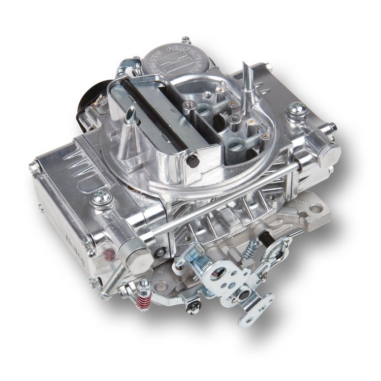 0-80457S 600 cfm Street Warrior Carburetor, Electric Choke - Shiny Finish
