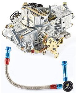 0-80670K 670 CFM Aluminum Street Avenger 4-bbl Carb Kit Includes: Electric Choke Carb