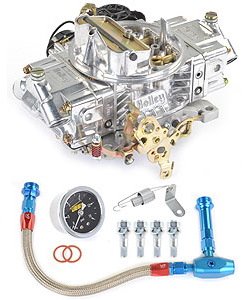 0-83770K 770 CFM Aluminum Street Avenger 4-bbl Carb Kit Includes: Electric Choke Carb