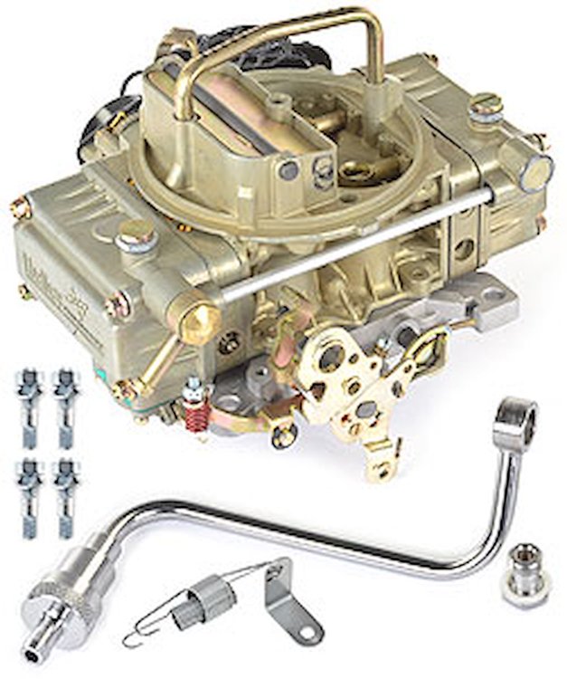 Aluminum Truck Avenger 4-bbl Carb Kit Includes: 770 CFM Carburetor (Electric Choke)