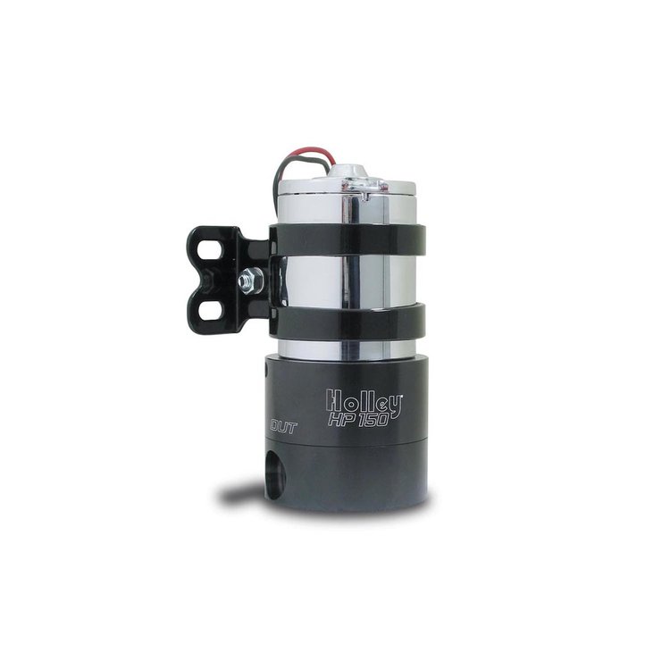 12-150 HP 150 Electric Fuel Pump 140 GPH @ 7 psi Internally regulated to 16 psi Up to 900HP Includes 4-7 psi Regulator