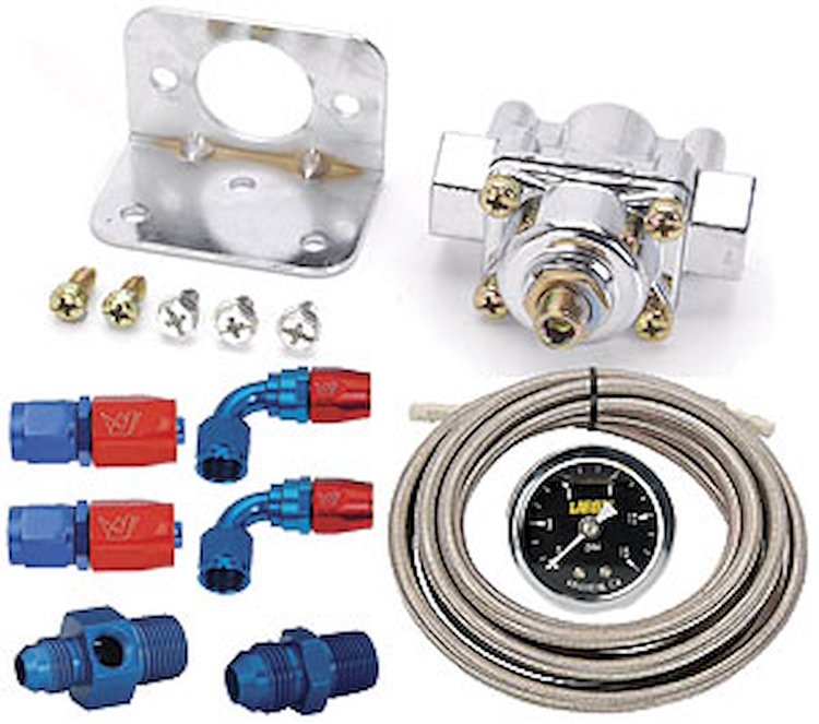 12-803K Carbureted Fuel Pressure Regulator Plumb Kit