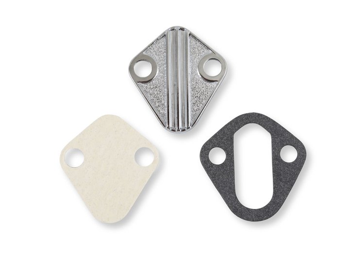 12-813 Fuel Pump Block-Off Plate Big Block Chevy