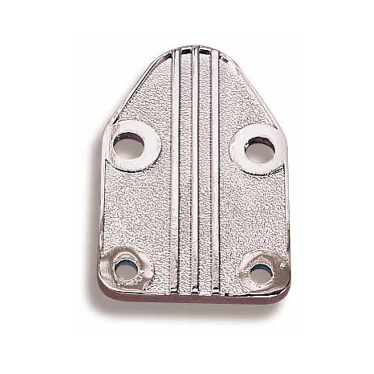 12-814 Fuel Pump Block-Off Plate Small Block Chevy