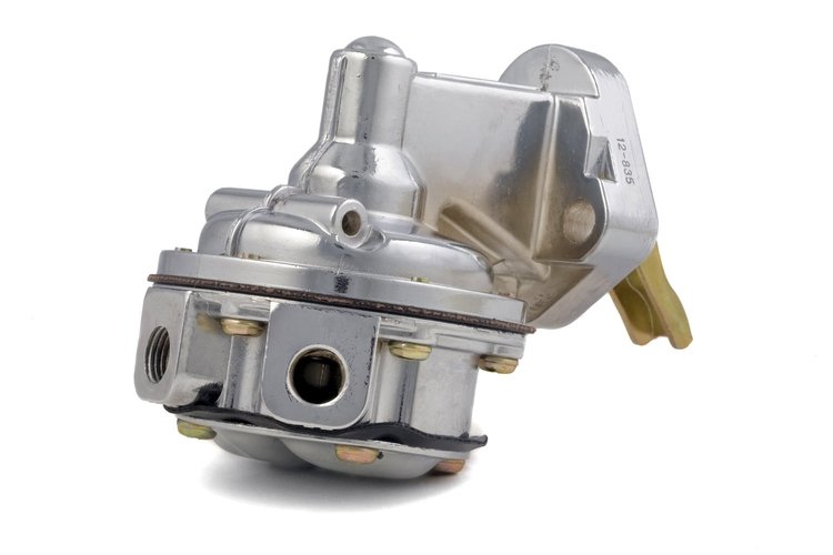 12-835 Chrome High Output Fuel Pump Chevy 396-454
