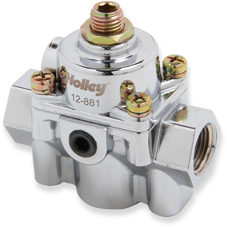 Die Cast By Pass Style Carbureted Fuel Pressure Regulators