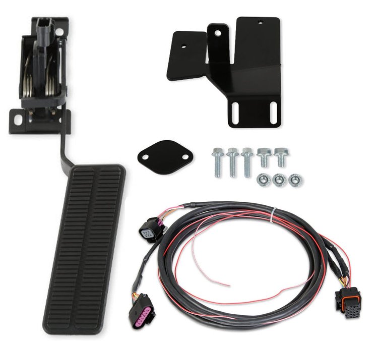 145-160K1 Drive-By-Wire Accelerator Pedal Assembly Kit for 1955-57 Chevy w/GM Gen III/IV LS, Gen V LT Engine & Dominator EFI ECU