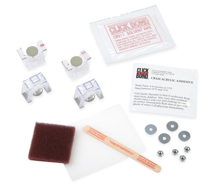 HydraMat Install kit Click Bond style