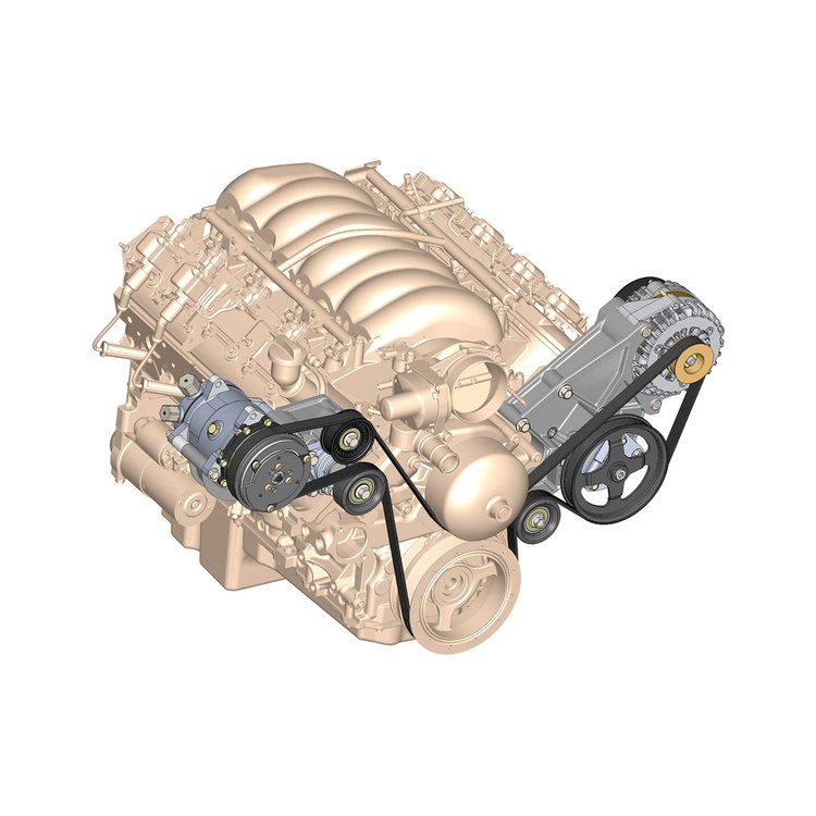 20-137BK Complete GM LS Accessory Drive Kit