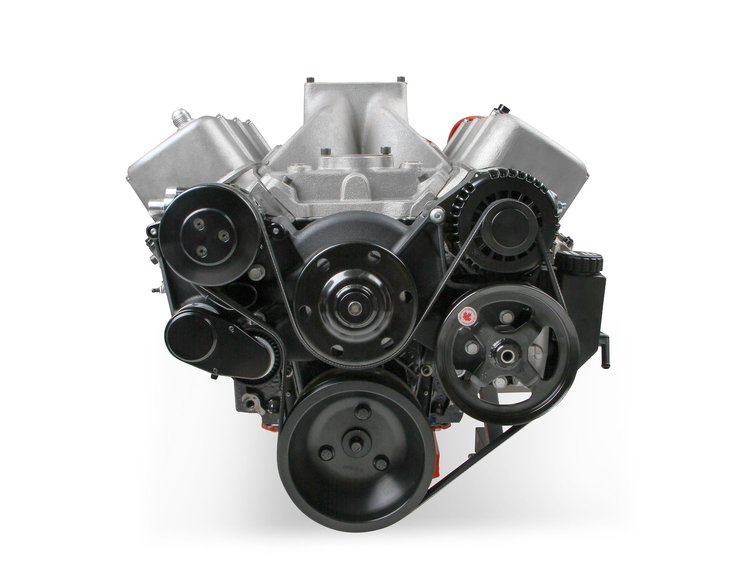 20-242BK Big Block Chevy Mid-Mount Complete Accessory Drive Kit