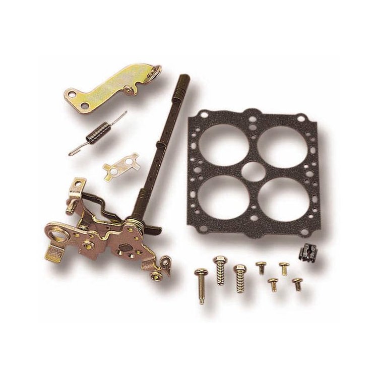 20-48-1 Throttle Shaft Service Kit Adds Ford A/T kickdown lever to 0-1850 Series (4160 carb with side-hung floats) Carbs