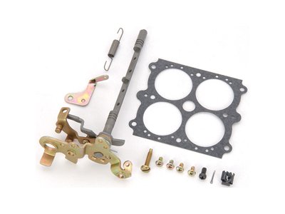 Throttle Shaft Service Kit Adds Ford A/T kickdown lever to 0-3310 Series (4160 carb with center-hung floats) Carbs