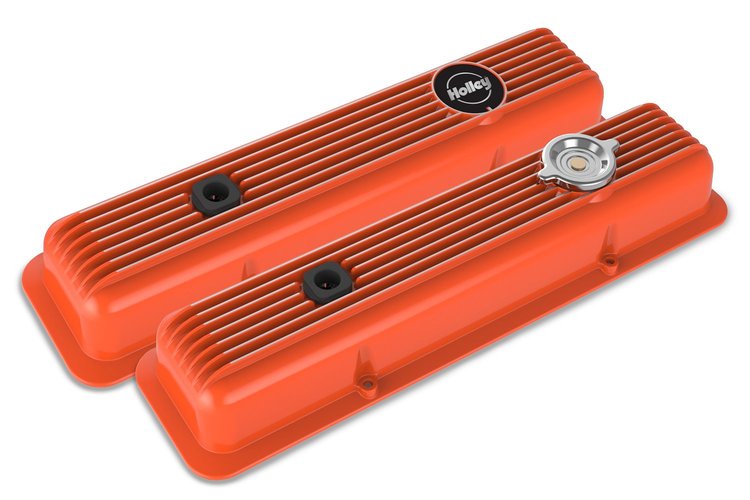 241-136 Muscle Series Valve Covers Small Block Chevy