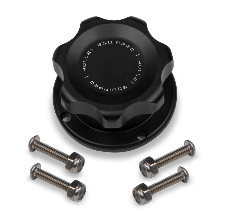 241-230 Billet Fill Or Inspection Cap Bolt On 2.17" 4 Bolt Style Flange