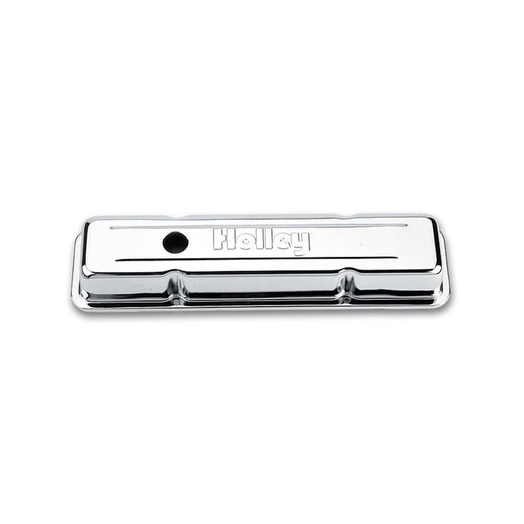 241-80 Chrome Valve Cover Pre-1986 Small Block Chevy