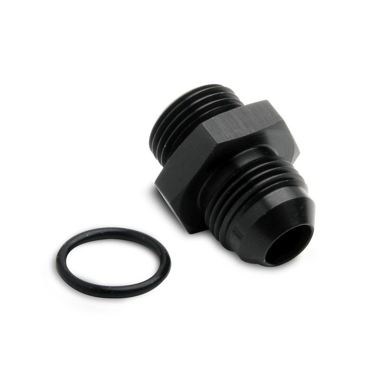 26-184 AN Adapter -8 AN Male to -16 AN 3/4 in.) O-Ring [Black]