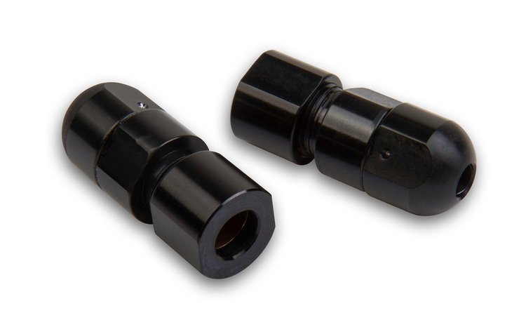Vent Tube Anti-Spill Valves Black Ano-Tuff