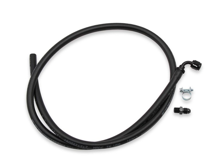 26-552 GM LS Steam Tube Kit with Push-On Black Hose