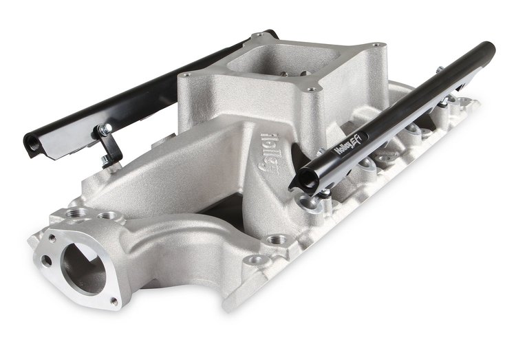 300-276 EFI Multi-Port 4150 Single Plane Intake Manifold Small Block Ford w/Fuel Rails