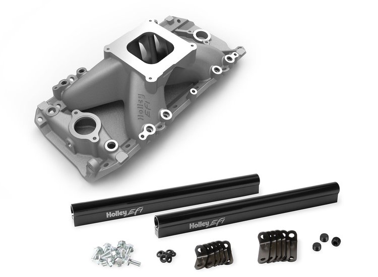 300-561 EFI Track Warrior Intake Manifold Big Block Chevy 396-502 With Oval Port Heads