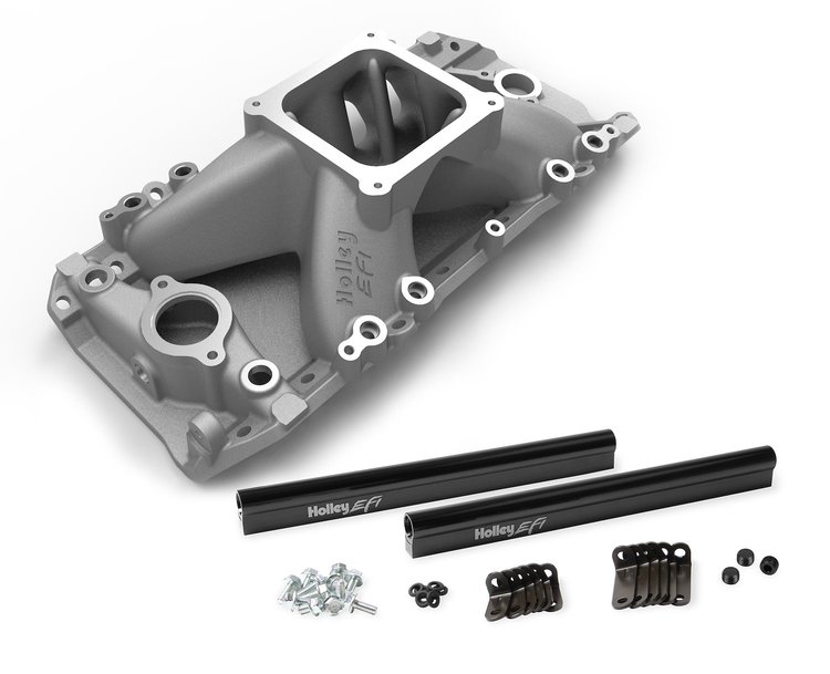 300-562 EFI Track Warrior Intake Manifold Big Block Chevy 396-502 With Oval Port Heads