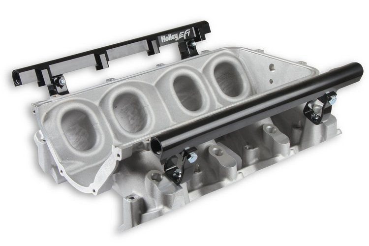 Intake Manifold Base and Fuel Rail Kit for Holley Modular Ultra Lo-Ram EFI Intake Manifold 510-300-680
