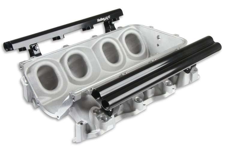 Intake Manifold Base and Fuel Rail Kit for Holley Modular Ultra Lo-Ram EFI Intake Manifold 510-300-684