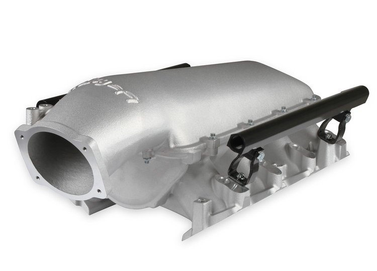 300-679 Modular Lo-Ram EFI Intake Manifold GM LS3/L92 - Satin Finish