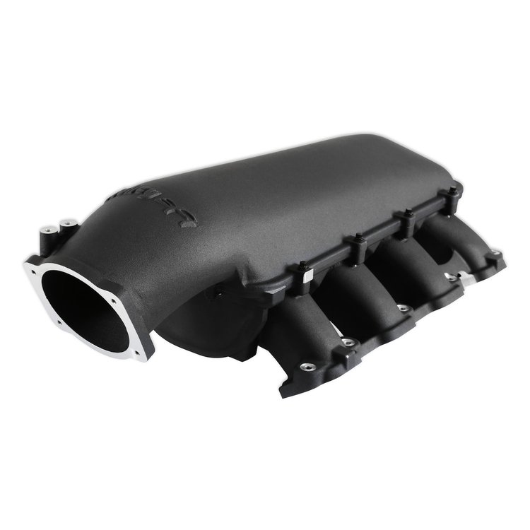 300-715BK Lo-Ram Intake Manifold for Direct Injected GM Gen V LT Engines (Black)