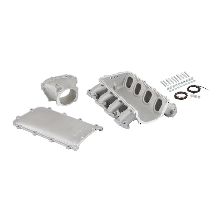 300-716 Ultra Lo-Ram Intake Manifold for Direct Injected GM Gen V LT Engines (Satin)