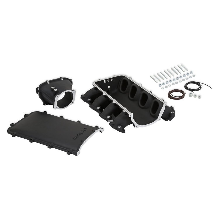 300-716BK Ultra Lo-Ram Intake Manifold for Direct Injected GM Gen V LT Engines (Black)