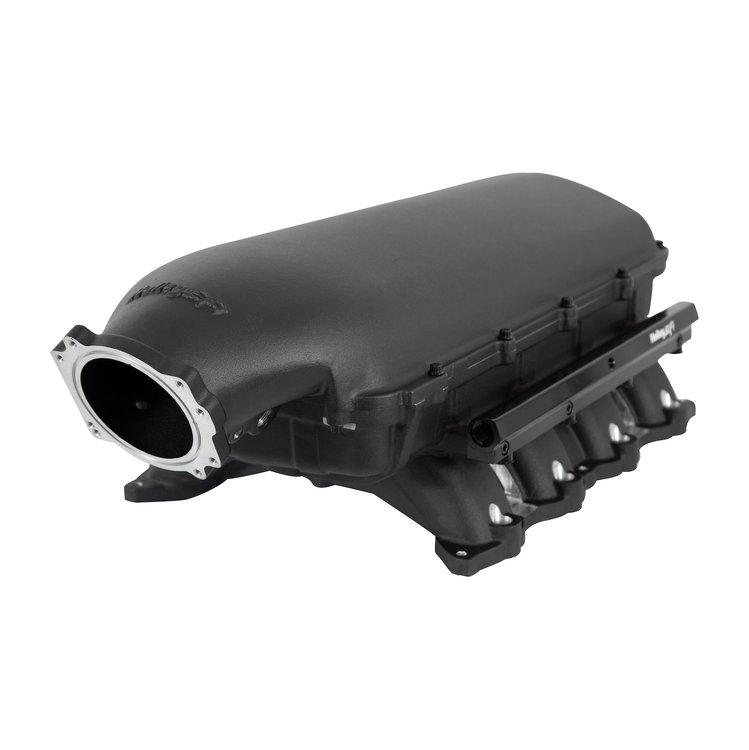 300-915BK Hi-Ram Modular Intake Manifold for Ford Coyote Engines w/93 mm Throttle Body Opening [Black]