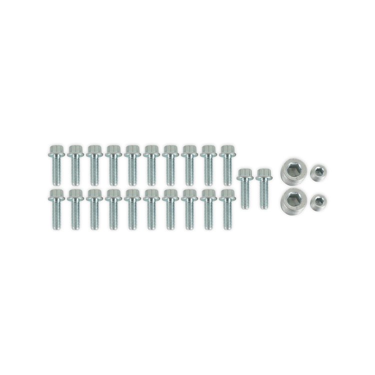 300-927 Installation Hardware for Hi-Ram, Ultra Lo-Ram Modular Intake Manifold Plenum Tops for Ford Coyote Engines (Natural)