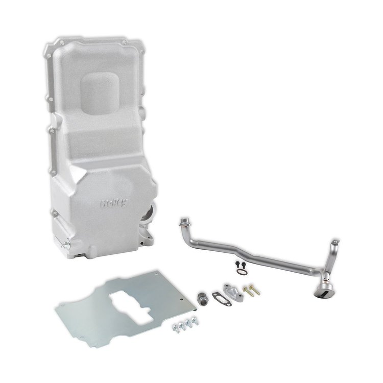 302-5 GM LS Swap Oil Pan for 1955-1987 GM Muscle Car/Classic Car/Pickup Trucks, Ford Mustang Fox Body
